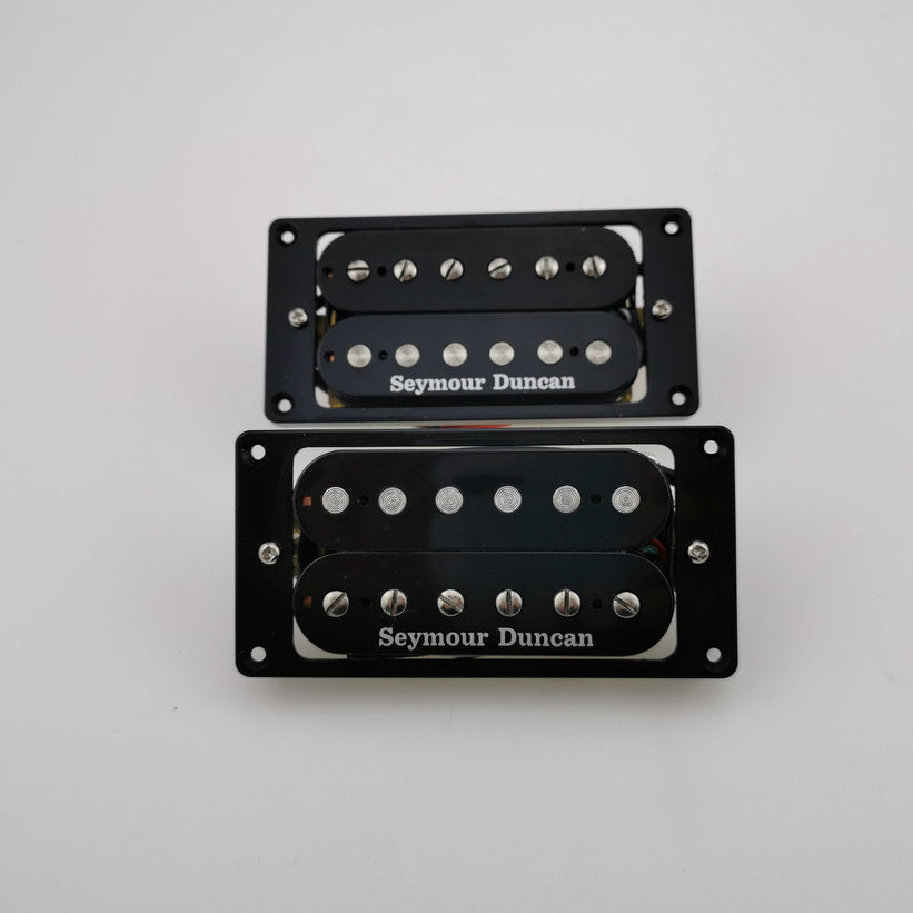 KR-Seymour Duncan SH1n SH-4 Humbucker Pickups 4C Electric Guitar Pickups zebra / Black set