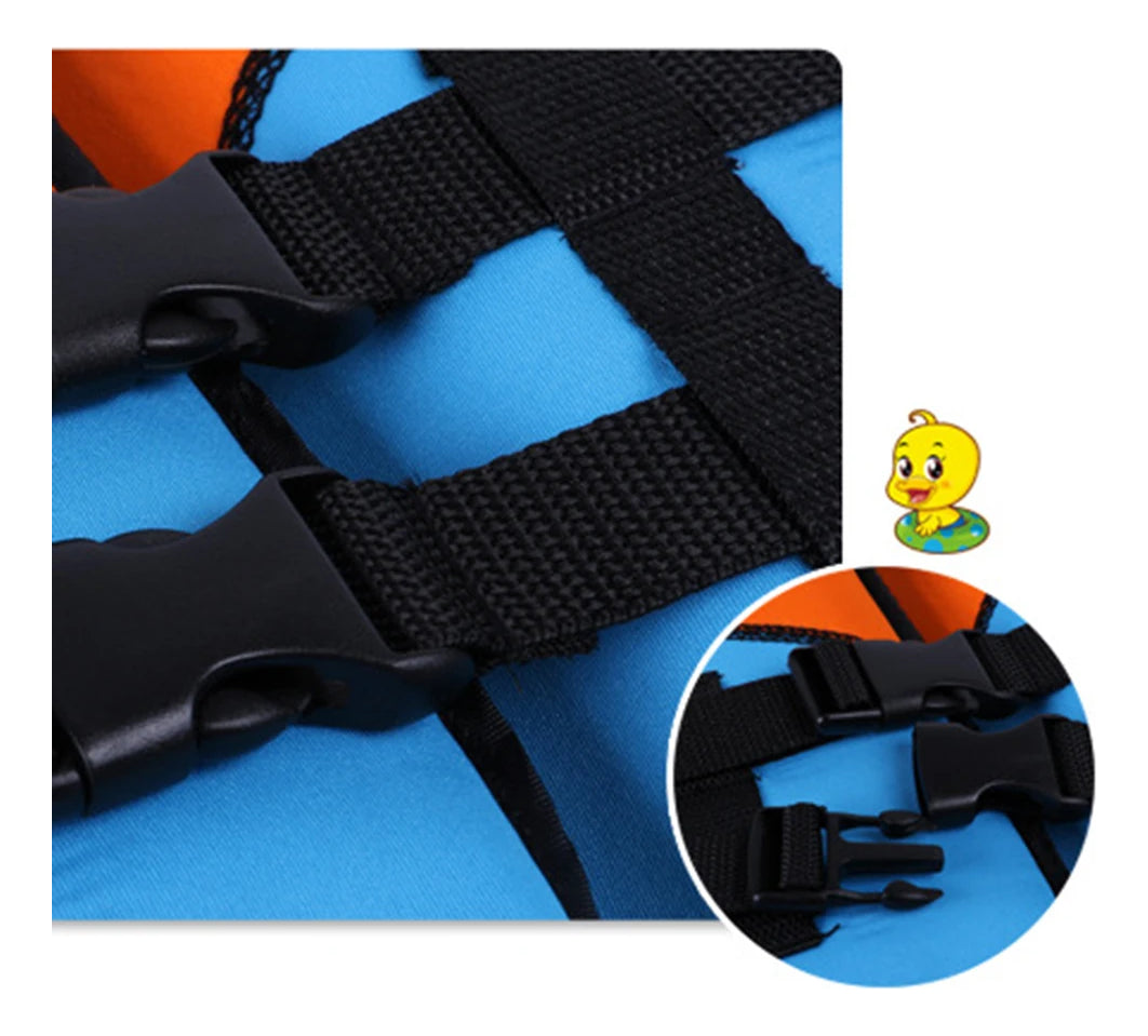 boys And Girls Beach Swimming Practice Safety Life Jacket