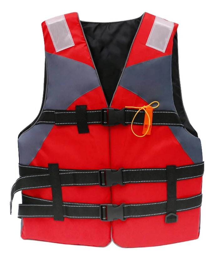 polyester Life Jacket With Whistle For Children And Adults