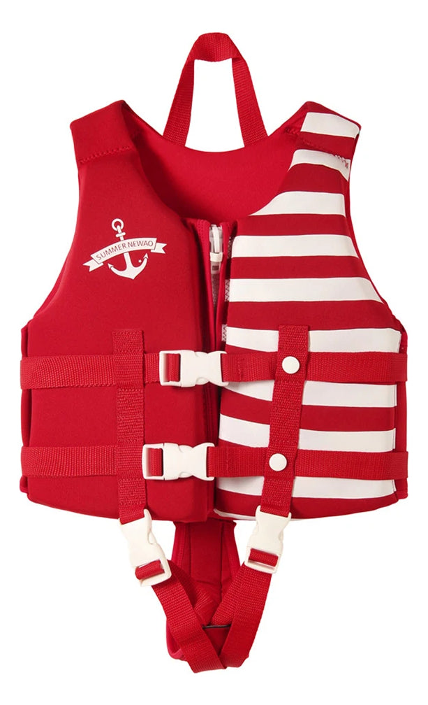 neoprene Life Jacket Children Swimming Flotation Vest