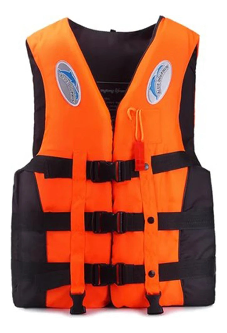 adult Life Jacket With Whistle, Adjustable Buoyancy Suit