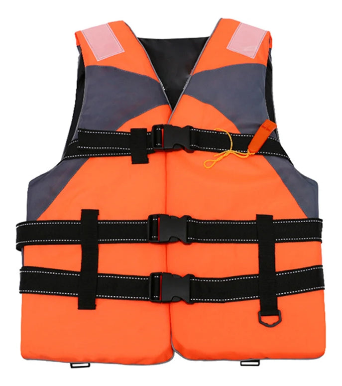 polyester Life Jacket With Whistle For Children And Adults