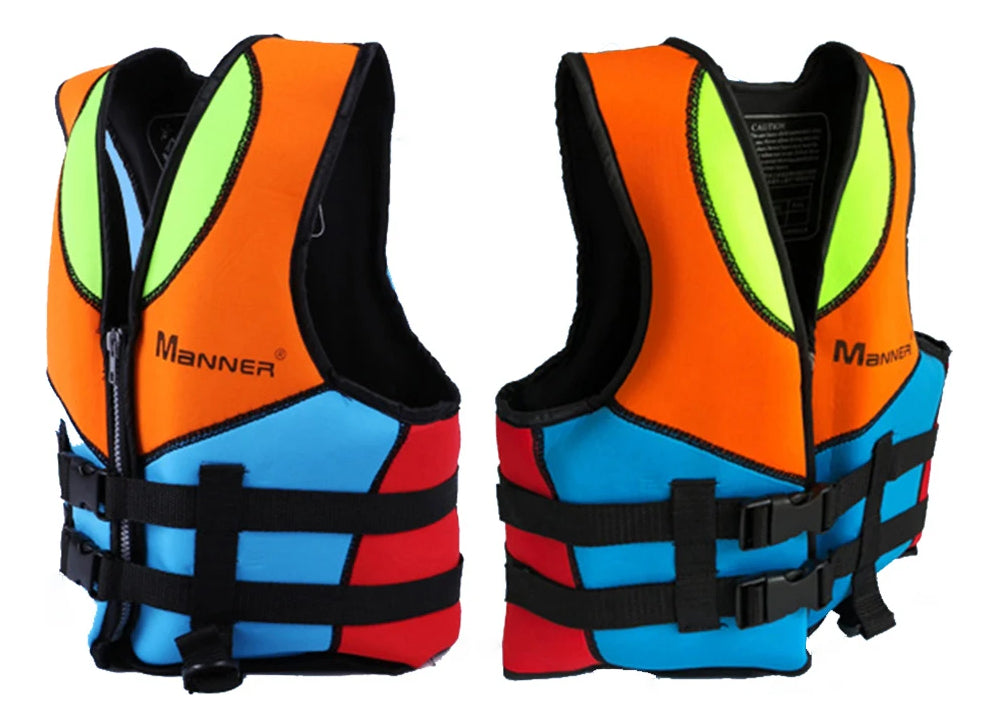 boys And Girls Beach Swimming Practice Safety Life Jacket