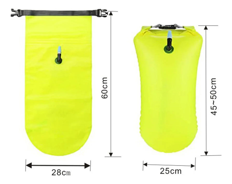 safety Air Dry Bag Inflatable Floating Bag Lifesaving Buoy