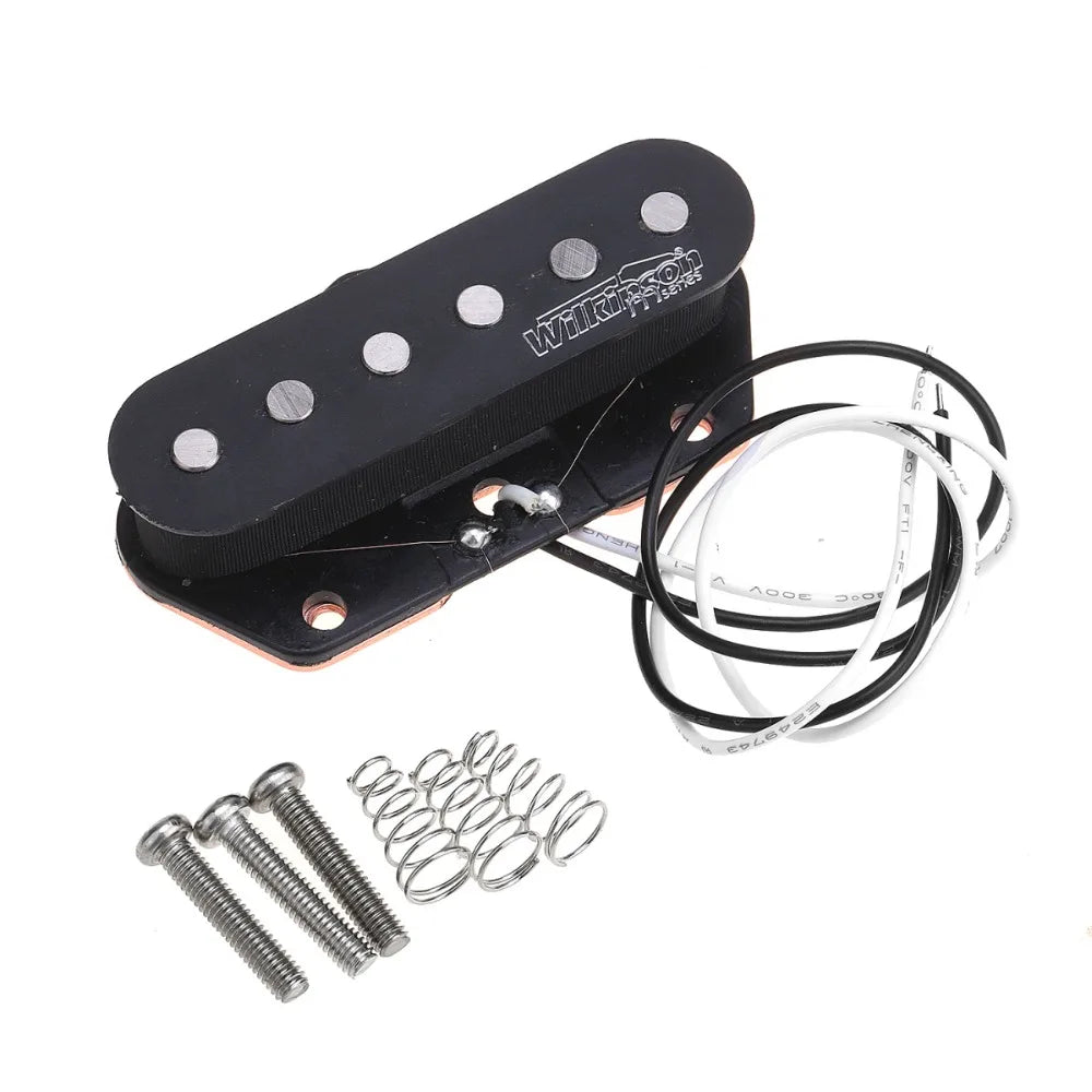 Wilkinson M Series WOVT Classical Vintage Style Ceramic Guitar Tele Single Coil Pickups Set for Telecaster Electric Guitar