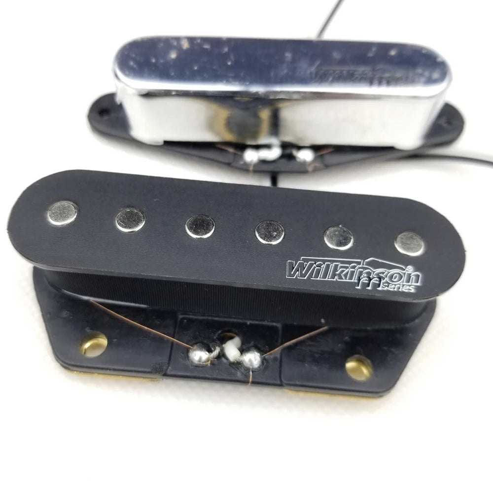 Wilkinson M Series WOVT Classical Vintage Style Ceramic Guitar Tele Single Coil Pickups Set for Telecaster Electric Guitar