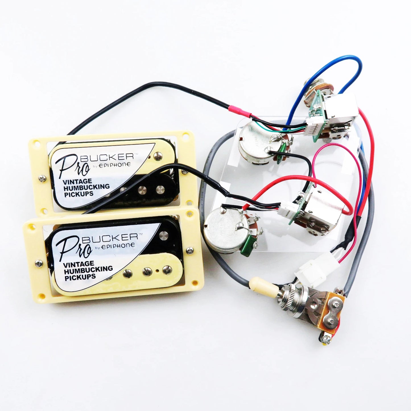 Standard PRO Bucker Alnico 5 Humbucker Pickup Electric Guitar Pickups With Wiring Harness Set