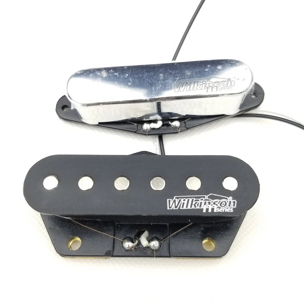Wilkinson M Series WOVT Classical Vintage Style Ceramic Guitar Tele Single Coil Pickups Set for Telecaster Electric Guitar