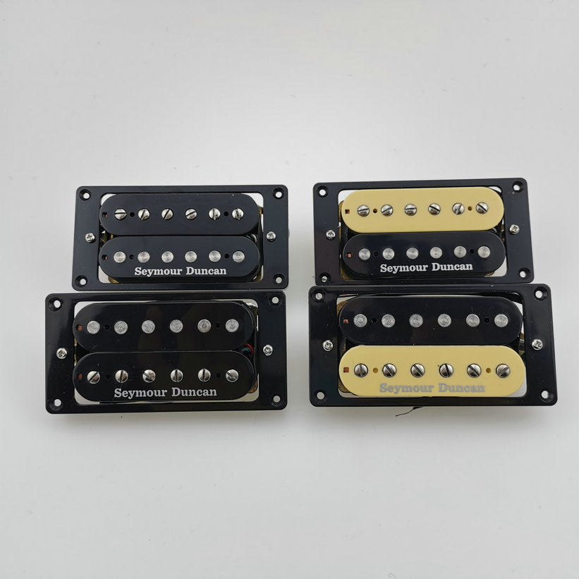 KR-Seymour Duncan SH1n SH-4 Humbucker Pickups 4C Electric Guitar Pickups zebra / Black set