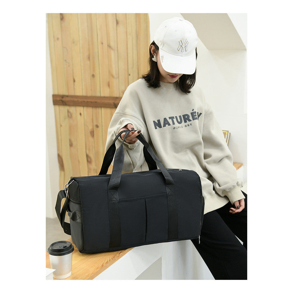 Travel Bag, Fitness Bag, Simple And Fashionable, Large Capacity Yoga Bag, Dry And Wet Separation