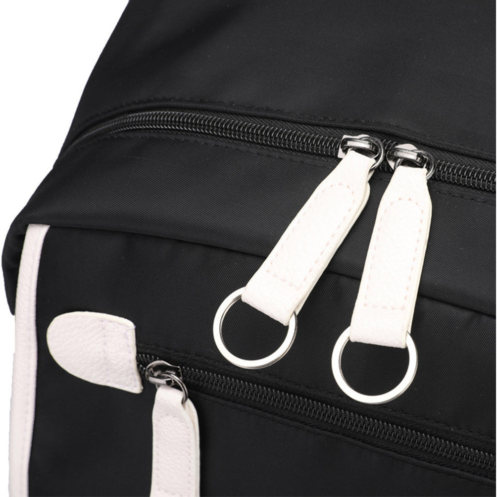 Super Mario Printed Usb Youth Student Backpack For Men And Women With Casual Woven Strap Flap Backpack