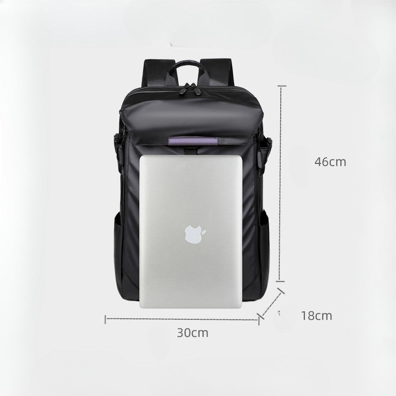 Backpack, Business Laptop, Travel Bag, Multi Functional Double Layered Backpack