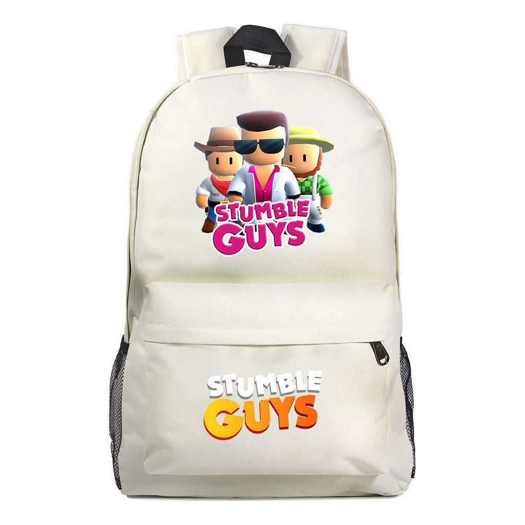 Printed Student Backpack For Men And Women's Leisure Travel Backpack