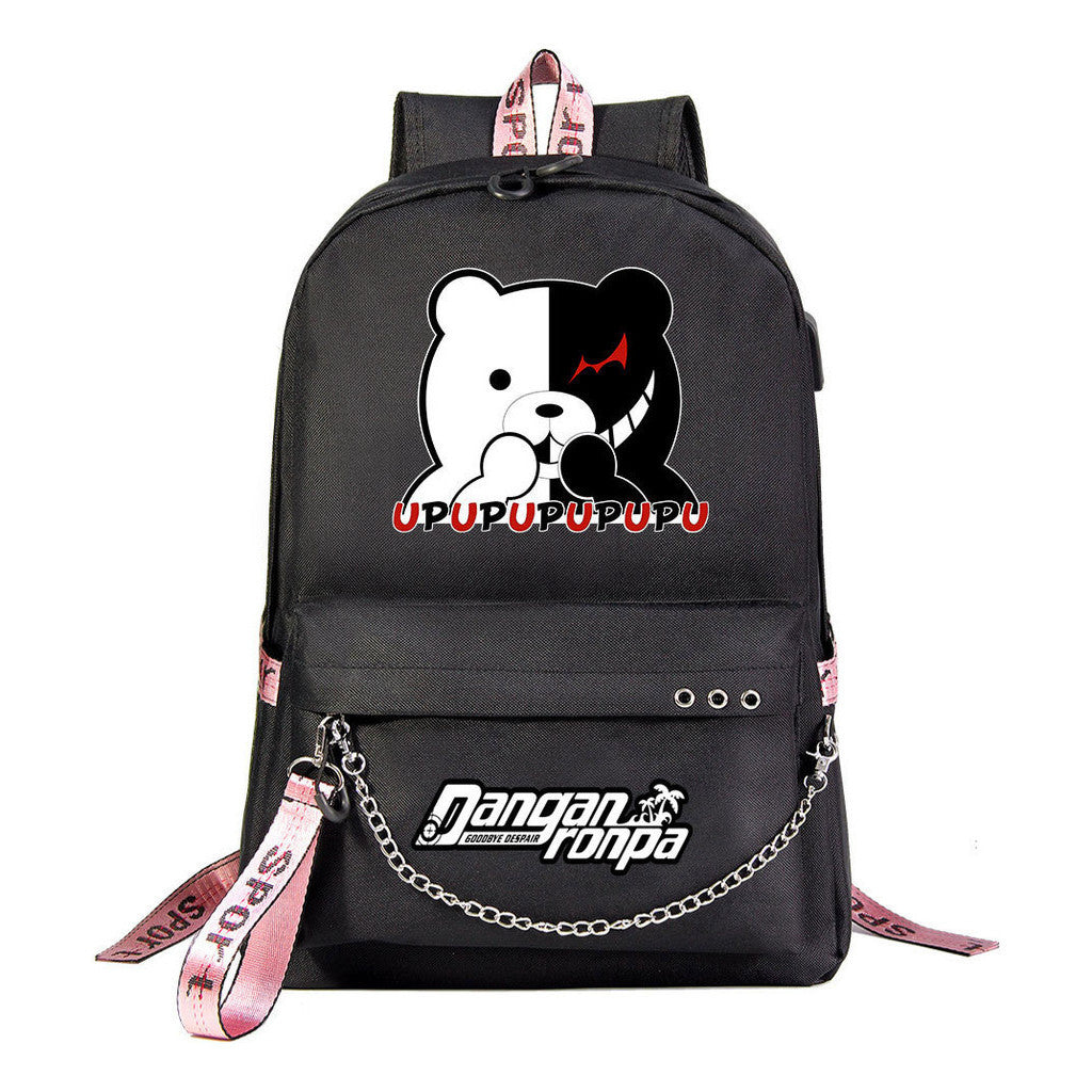 Usb Youth Student Backpack For Men And Women's Leisure Travel Backpack