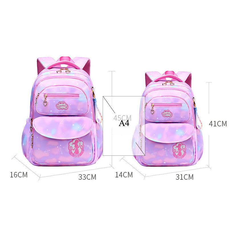 Children, Students, And Girls Backpack, Lightweight And Waterproof Backpack With Reduced Load