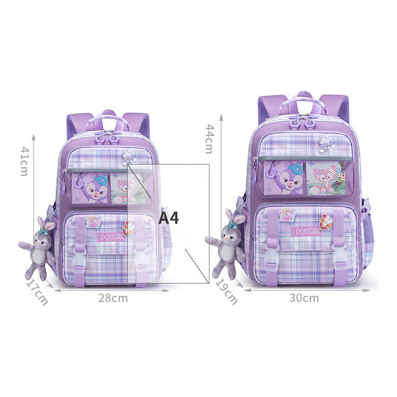 Student Backpack For Spine Protection And Weight Reduction, Ultra Light Waterproof Backpack