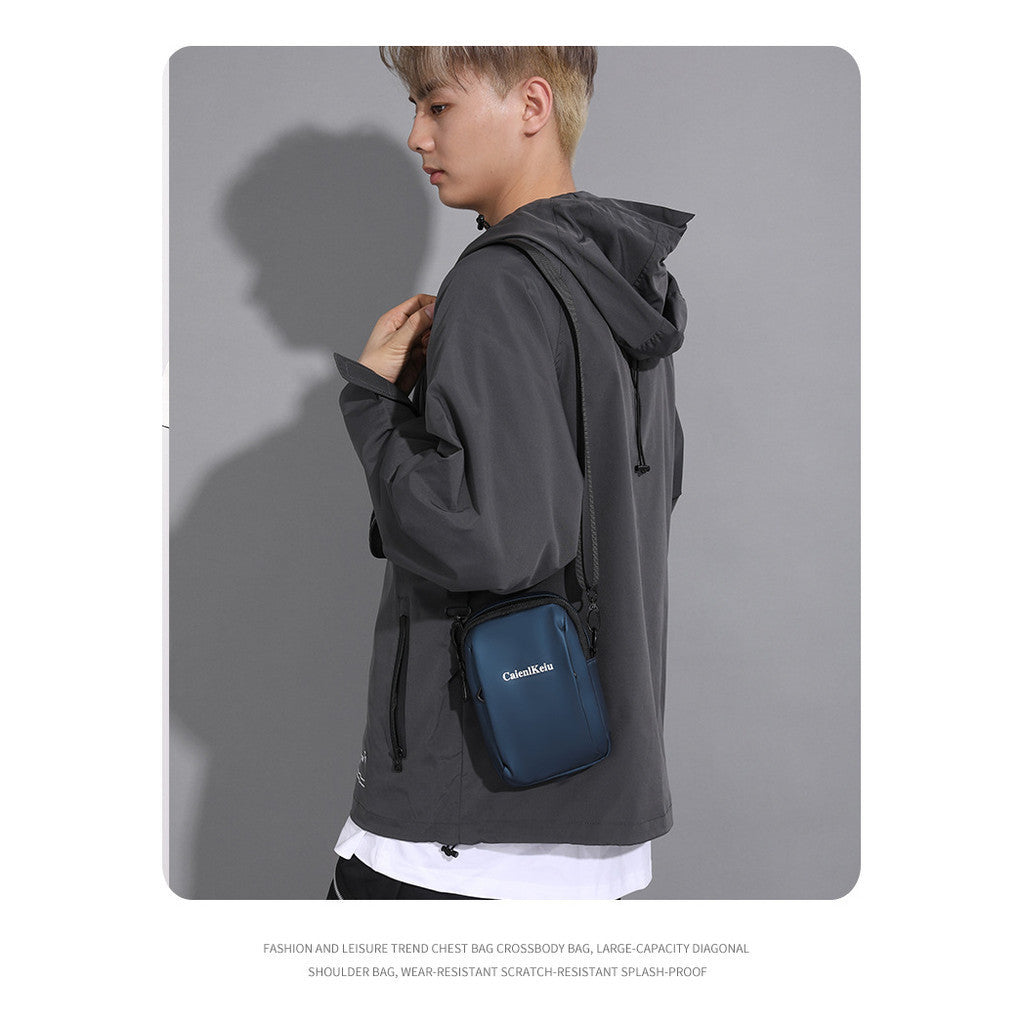 Cross Body Bag, Men's Mini Backpack, Lightweight Mobile Phone Bag, Casual Small Body Bag, Waist Bag, Shoulder Bag