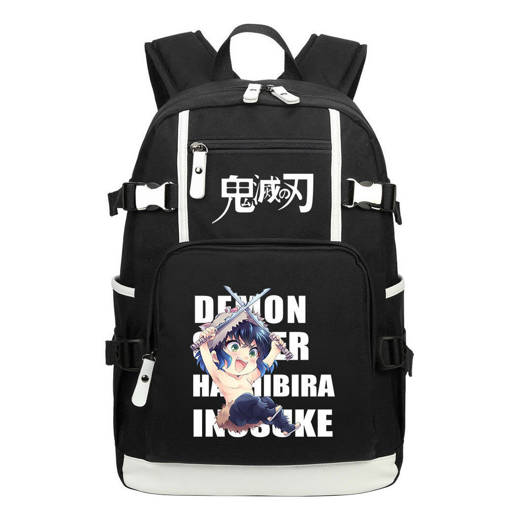 Anime Youth Student School Bag Men's And Women's Backpack Leisure Travel Backpack