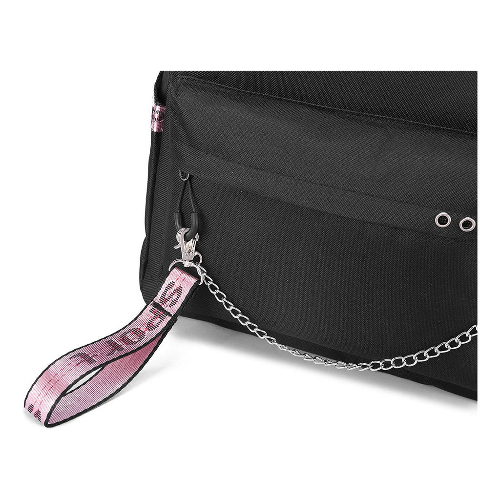 Usb Student Backpack With Men's And Women's Casual Woven Straps Backpack