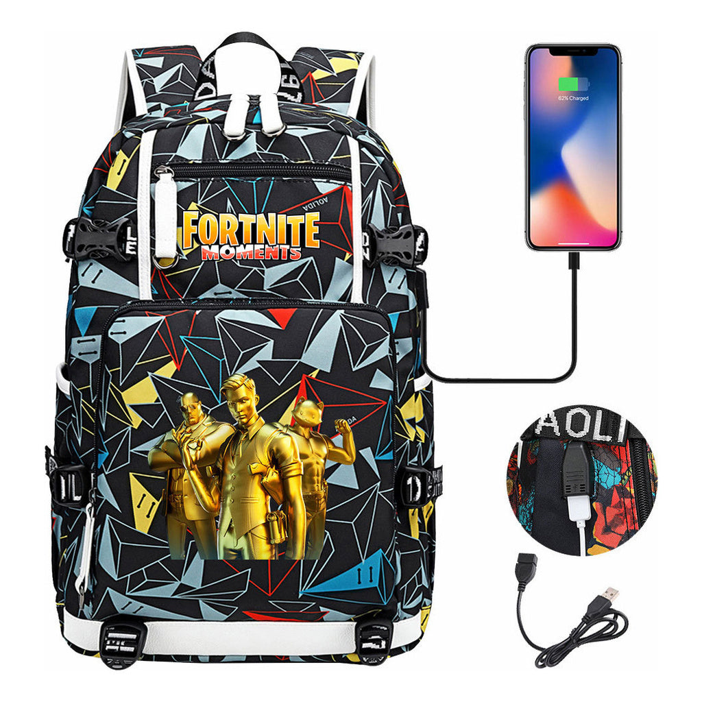 Usb Youth Student Backpack For Men And Women's Travel Backpacks