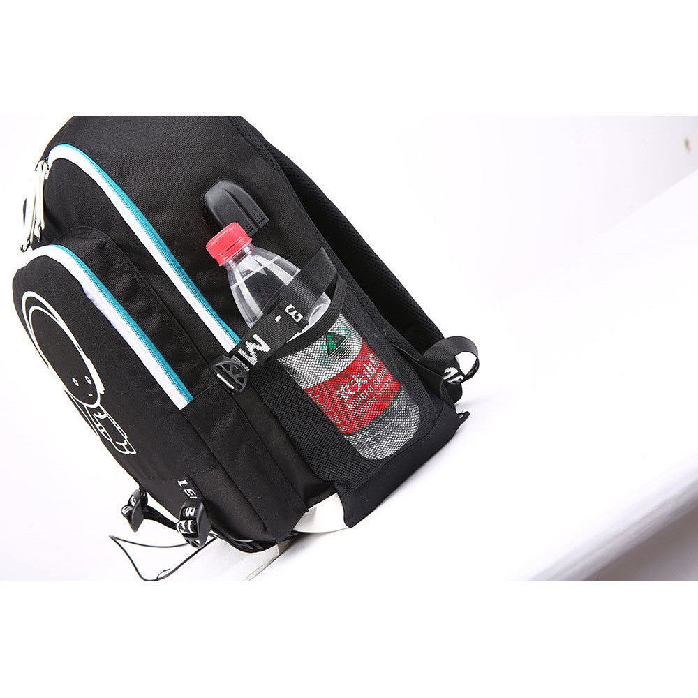 Youth Student Backpack Usb Men's And Women's Leisure Backpack