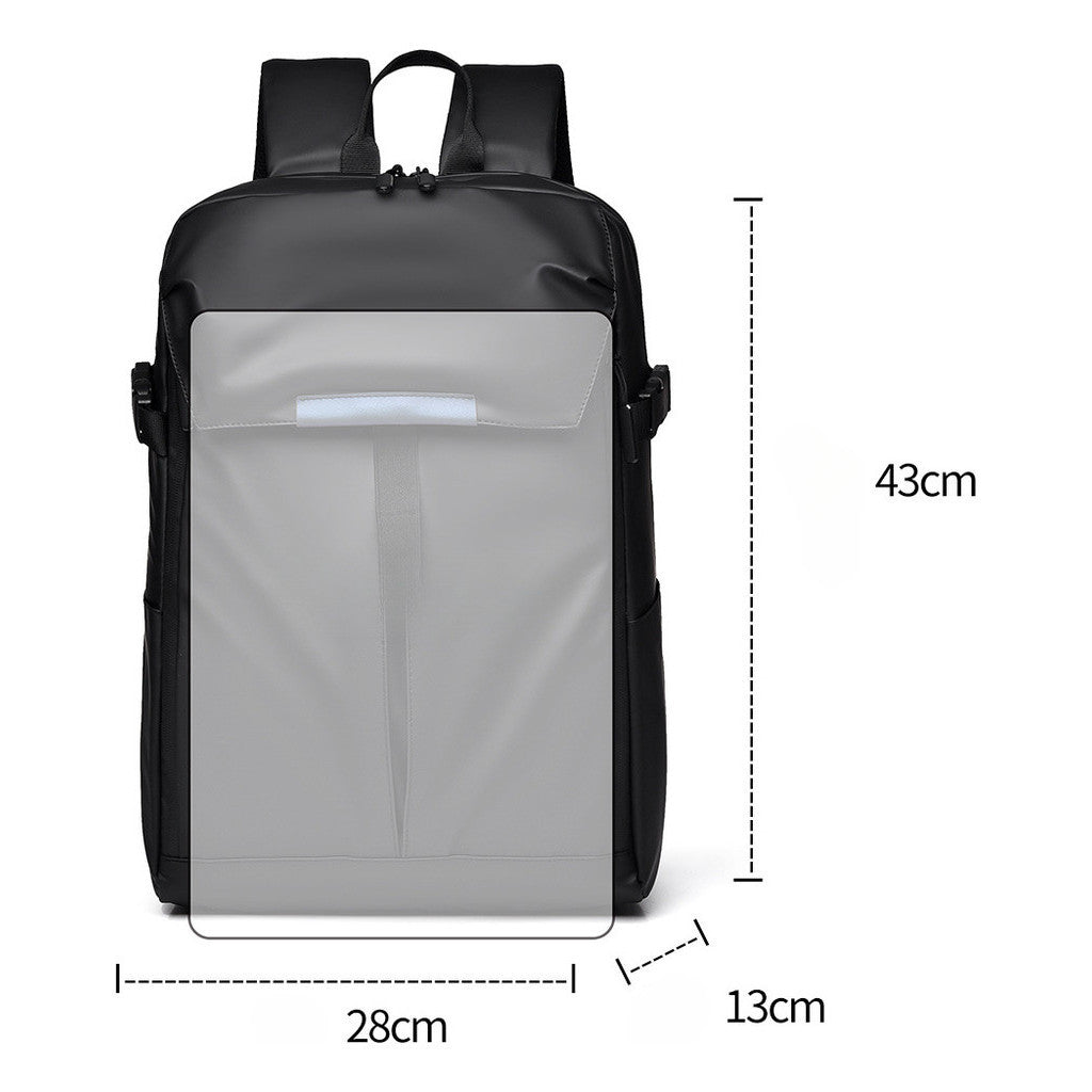 Waterproof Backpack, Business Computer Bag, Large Capacity Sports Style Backpack, Basketball Bag