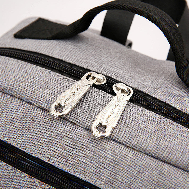 Printed Teenage Student Backpack For Men And Women With Casual Belt Buckle Usb Backpack