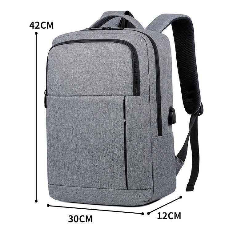 Usb Backpack For Men's Business Laptops, Casual Student Backpacks, Minimalist Backpacks