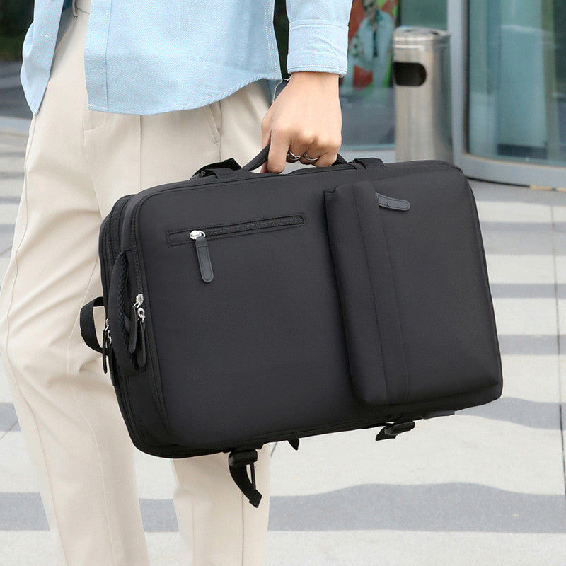 Shoulder Bag For Women With Large Capacity And Multifunctional Expansion, Portable Travel Bag, Minimalist Business Computer Bag