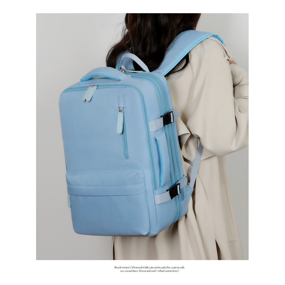 Shoulder Bag For Women With Large Capacity And Multifunctional Expansion, Portable Travel Bag, Minimalist Business Computer Bag