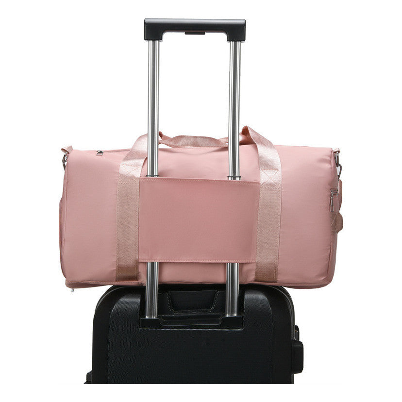 Travel Bag, Fitness Bag, Simple And Fashionable, Large Capacity Yoga Bag, Dry And Wet Separation