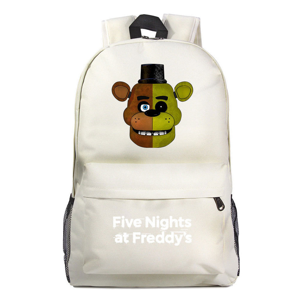 Fashion Toy Bear Game Fashion Starry Sky Youth Student Backpack Men's And Women's Leisure Backpack
