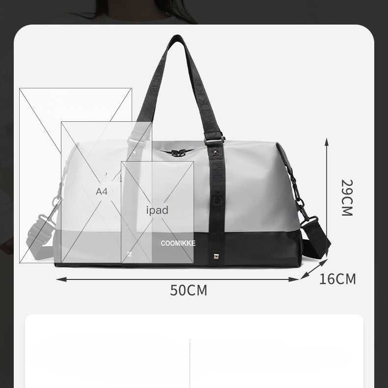 Travel Bag, Fitness Bag, Dry And Wet Separation, Large Capacity Travel Bag, Storage Bag, Lightweight Luggage Bag