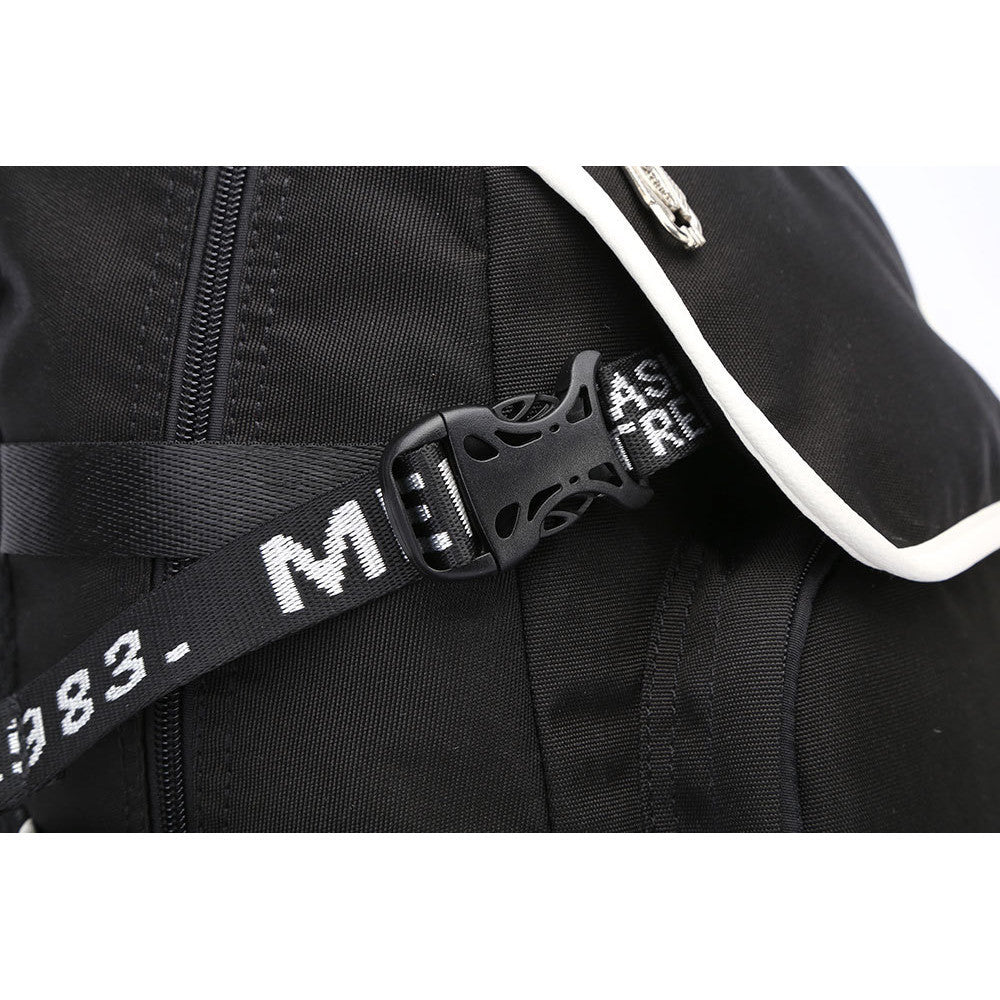Anime Cartoon Usb Youth Student Backpack For Men And Women Leisure Backpack