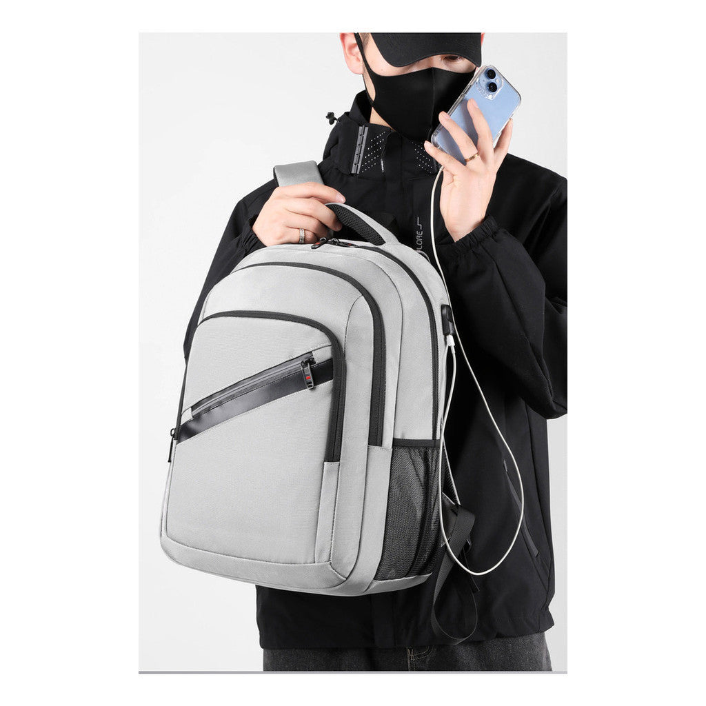 Backpack, Business Computer Bag, Men's Large Capacity Travel Bag, Backpack, Leisure Student Backpack