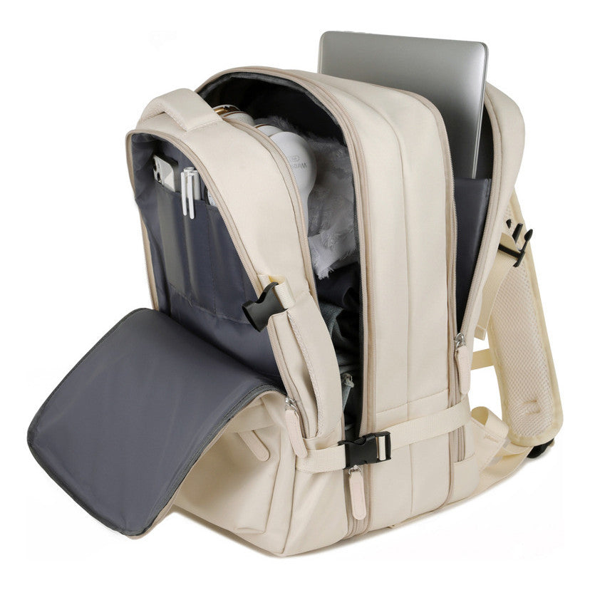 Shoulder Bag For Women With Large Capacity And Multifunctional Expansion, Portable Travel Bag, Minimalist Business Computer Bag