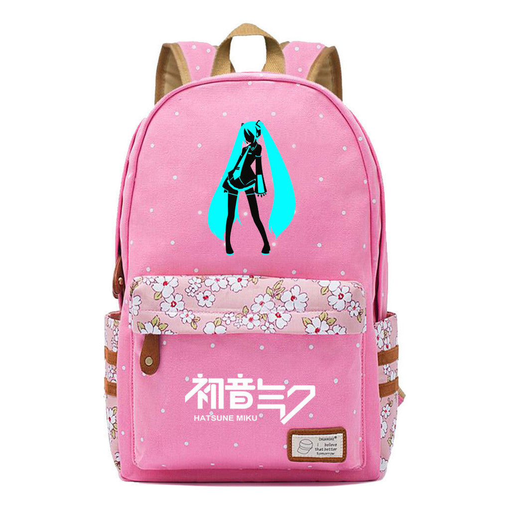 Virtual Music Printed Student Backpack Leisure Backpack