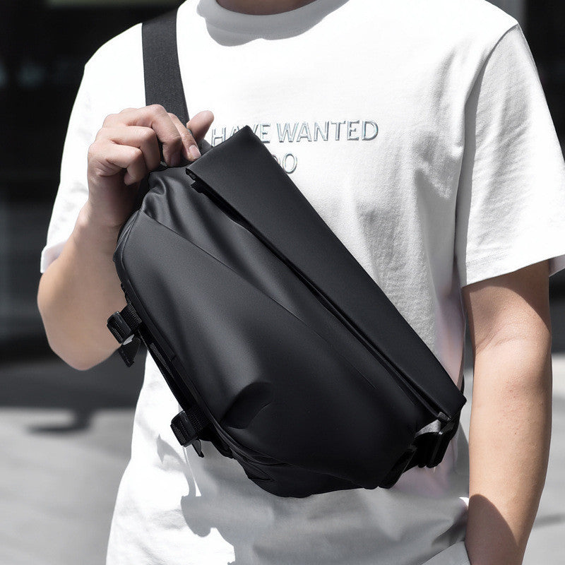 Men's Chest Bag, Wear-resistant Crossbody Bag, Multifunctional Shoulder Bag, Casual Sports Backpack, Women's Chest Bag