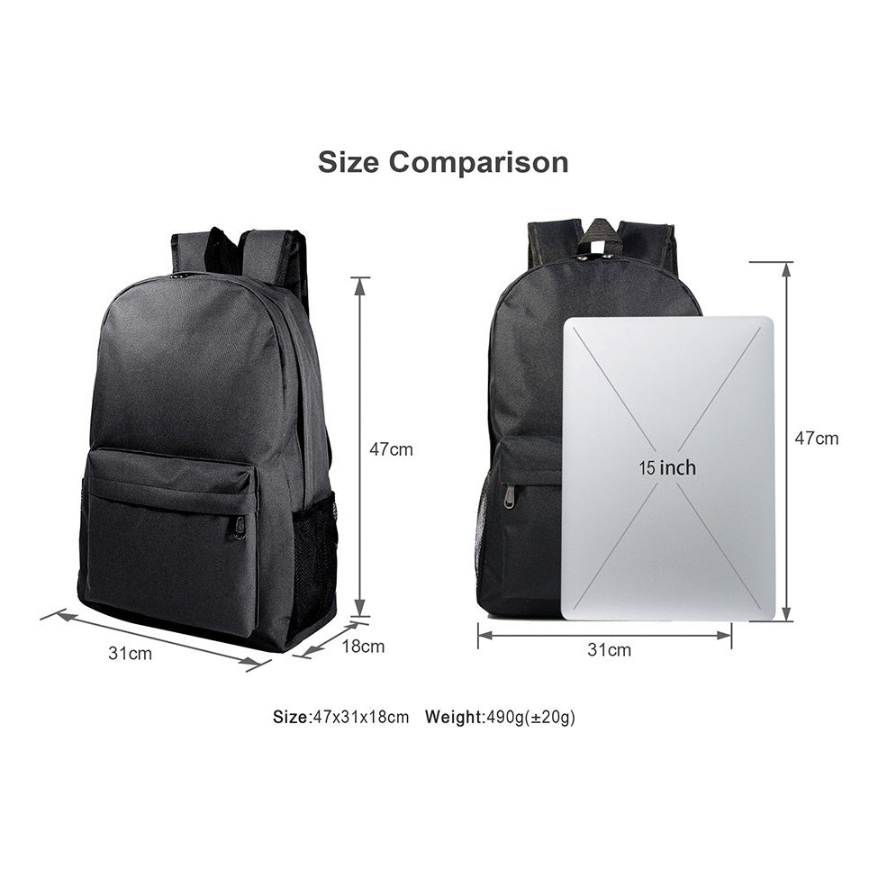 Toy Bear Game Fashion Starry Sky Youth Student Backpack Men's And Women's Leisure Backpack