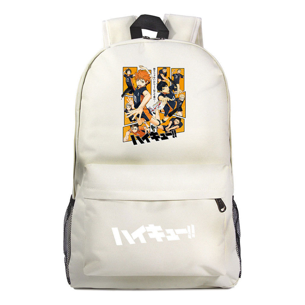 Naruto Usb Large Capacity Youth Student Backpack For Leisure Travel Backpack
