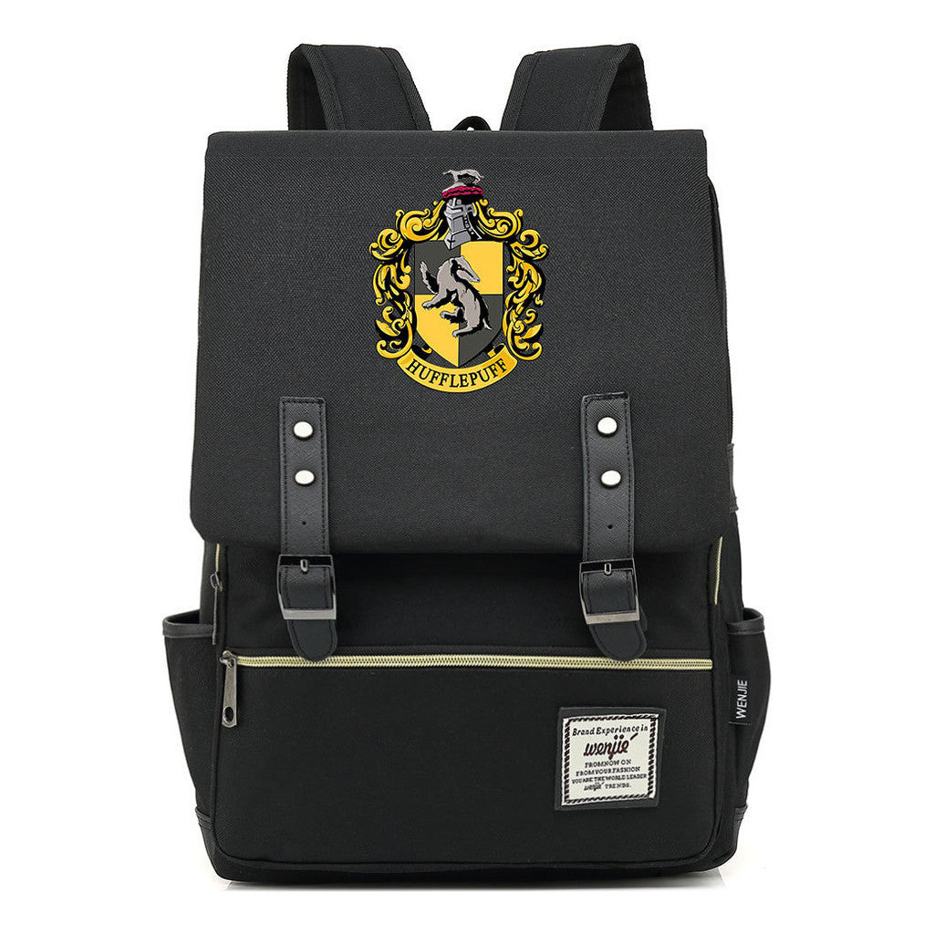 School Of Magic Printed Schoolbags For Men And Women Leisure Belt Buckle Classic Backpack 38*27*12.5cm