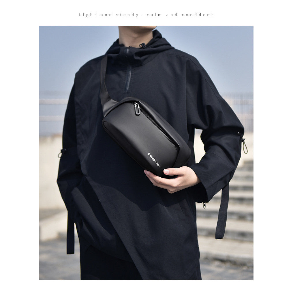 Mobile Waist Bag, Men's Chest Bag, Lightweight Shoulder Bag, Small Backpack, Multifunctional Crossbody Bag