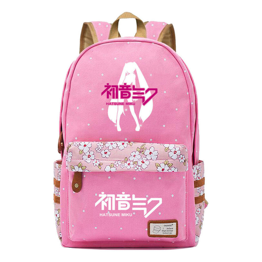 Virtual Music Printed Student Backpack Leisure Backpack