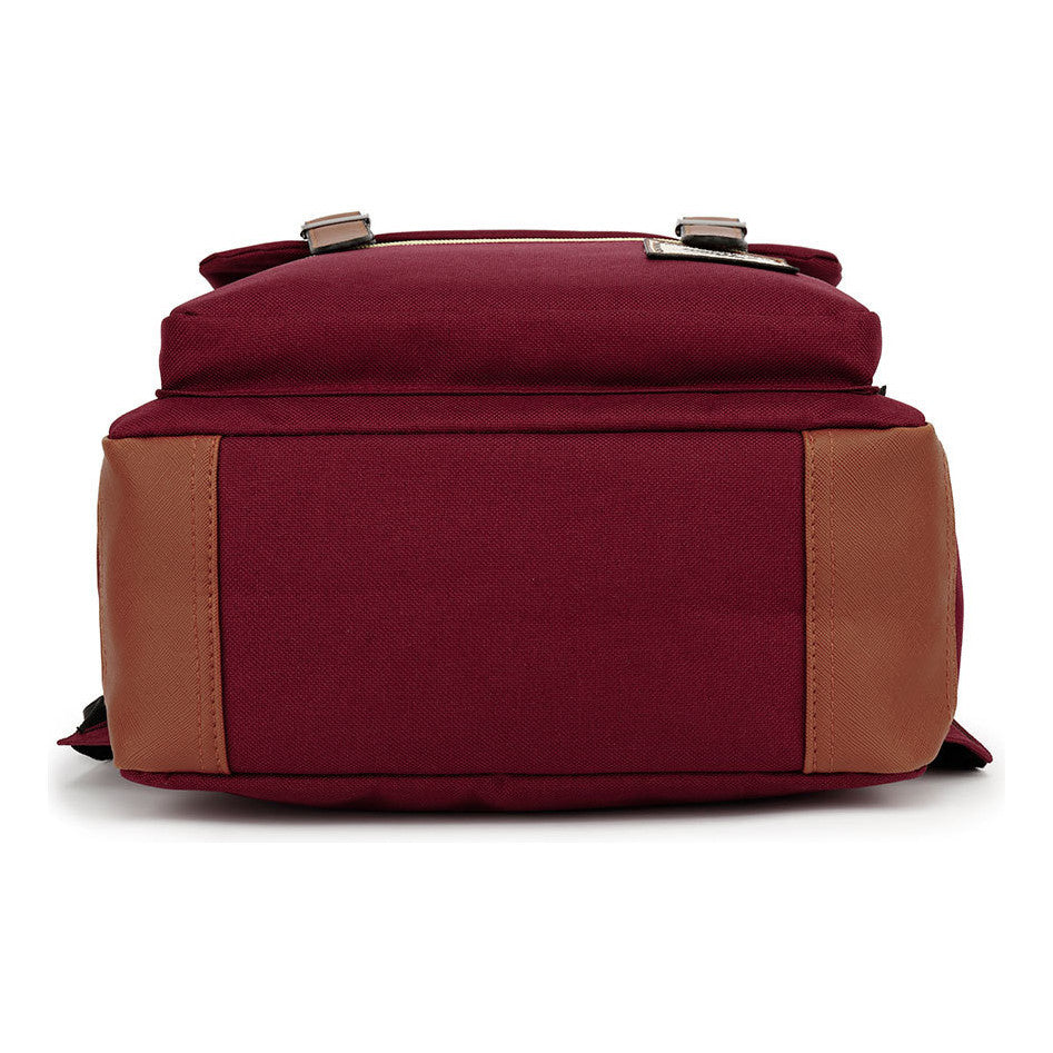 Printed Youth Backpack For Men And Women With Casual Belt Buckle Classic Backpack