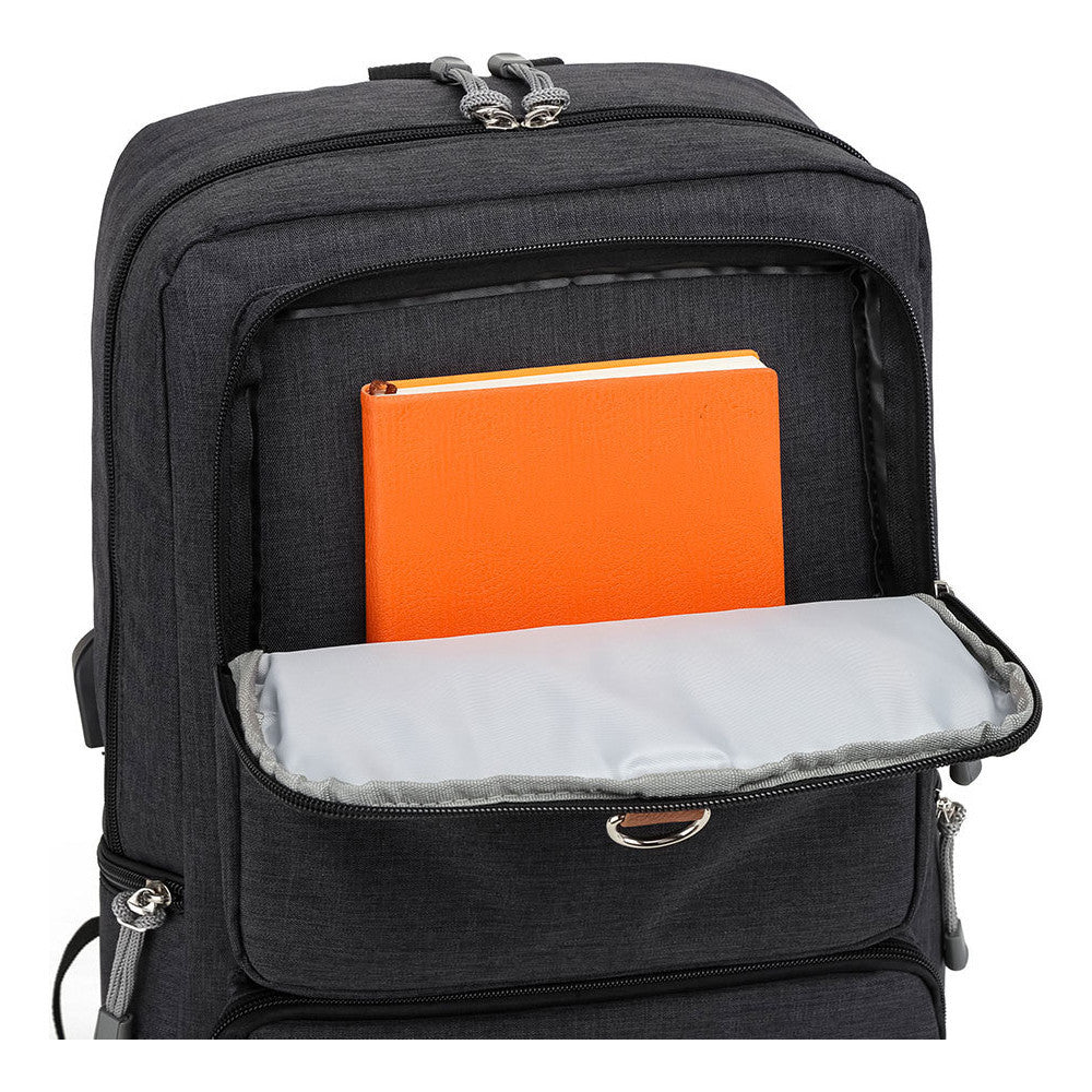 Printed Usb Youth Student Backpack For Leisure Travel Backpack