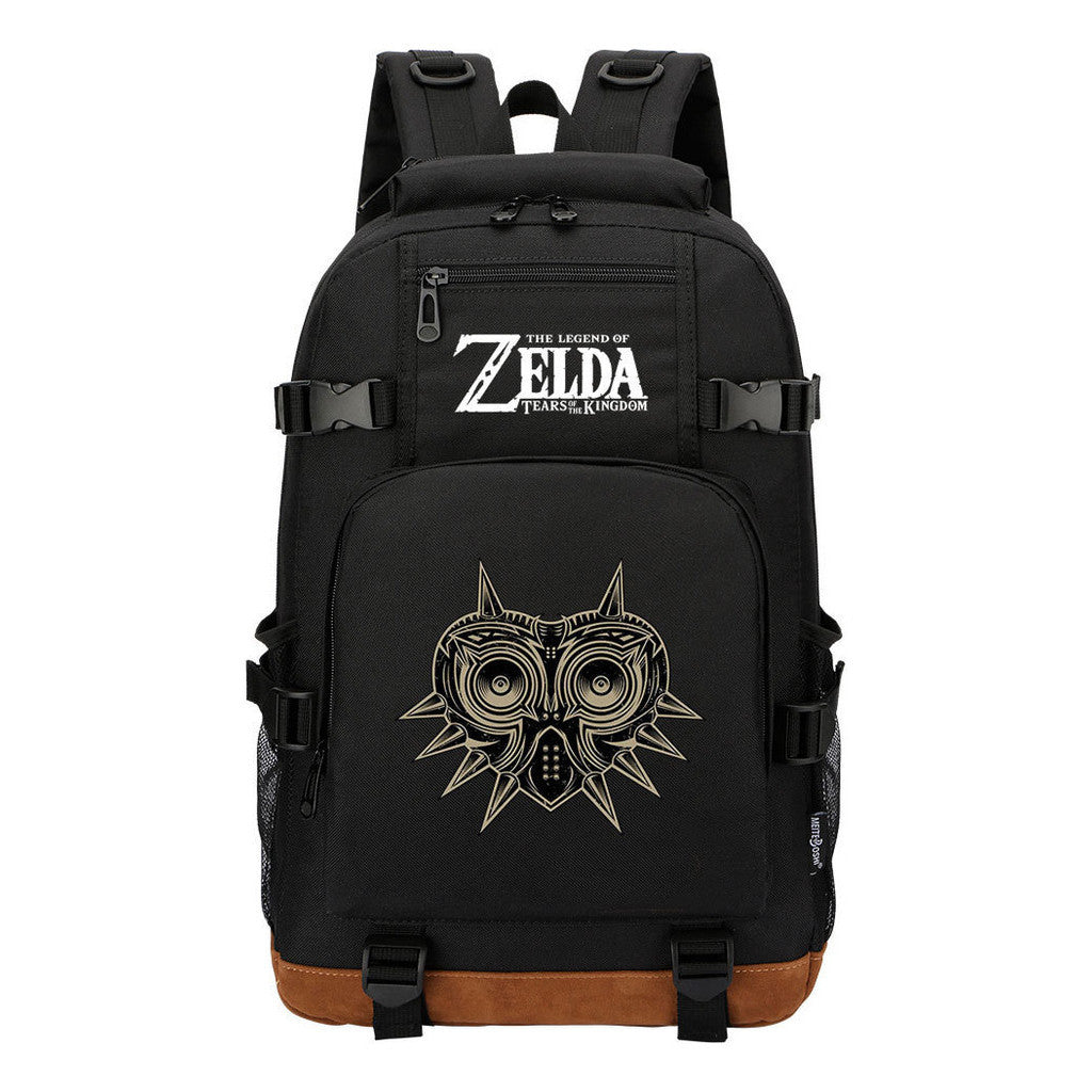 Printed Student Backpack For Men And Women's Leisure Travel Backpack
