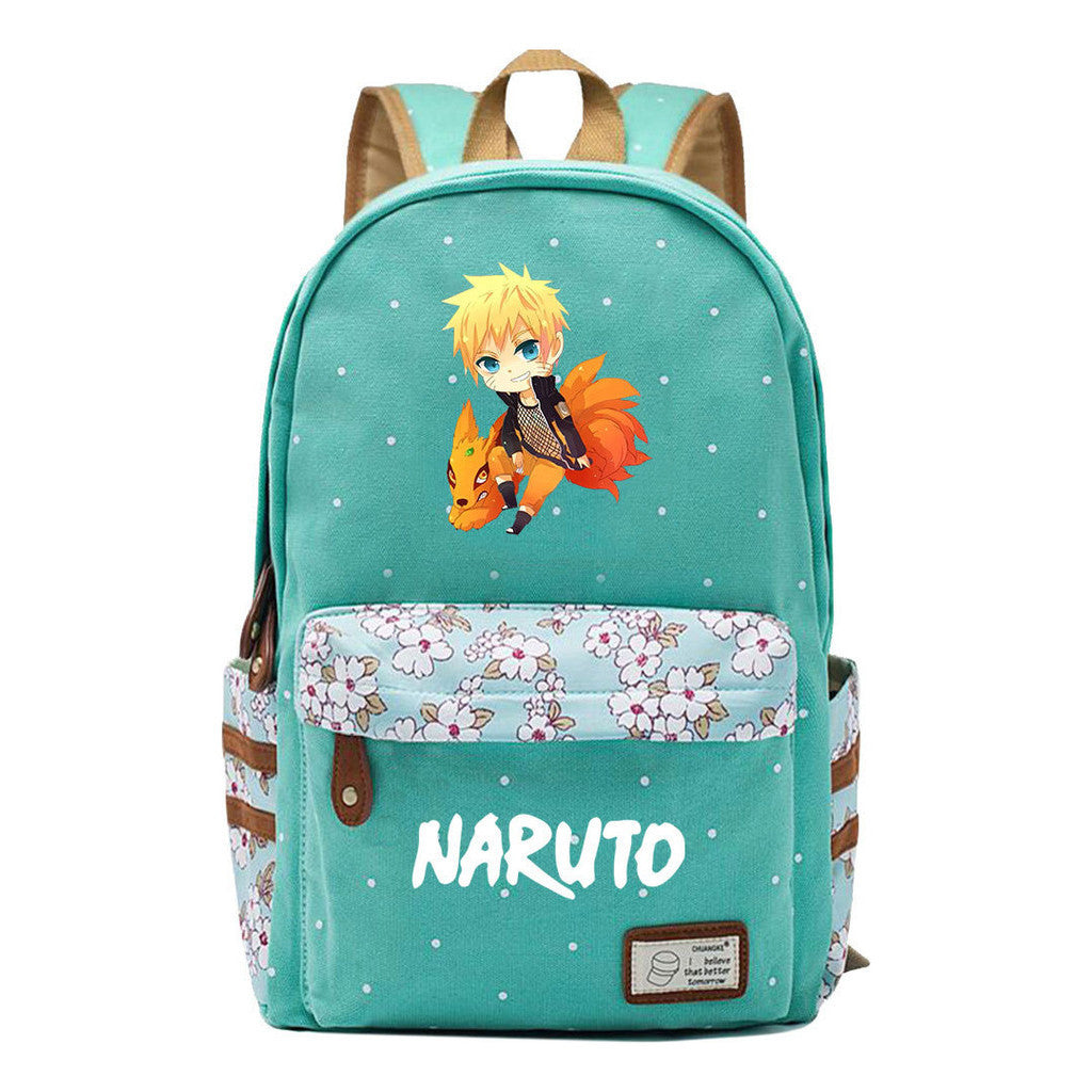 Naruto Youth School Bag Fashion Casual Backpack