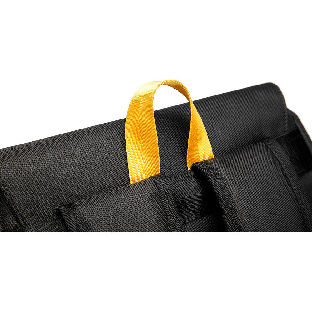 Color Blocking Usb Charging Cover Head Style Youth Student Backpack Backpack
