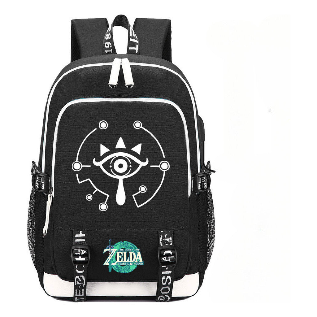 Usb Student Backpack For Men And Women's Leisure Sports Backpack