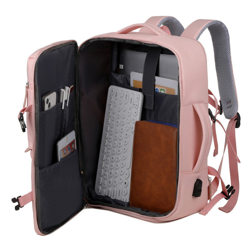 Travel Backpack For Women, Large Capacity Multifunctional Luggage Bag, Computer Bag, Backpack